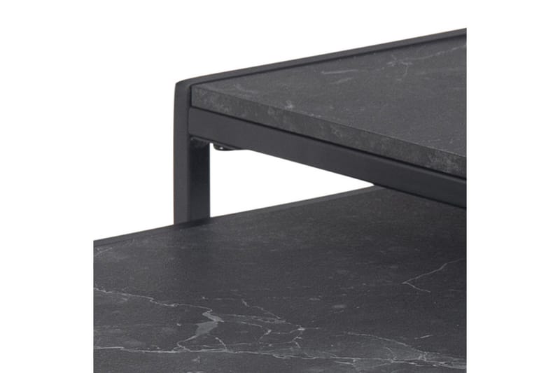 Elgrau Satsbord - Svart - Möbler - Vardagsrum - Soffbord & vardagsrumsbord - Satsbord