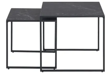 Elgrau Satsbord - Svart - Möbler - Vardagsrum - Soffbord & vardagsrumsbord - Satsbord