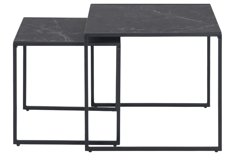 Elgrau Satsbord - Svart - Möbler - Vardagsrum - Soffbord & vardagsrumsbord - Satsbord