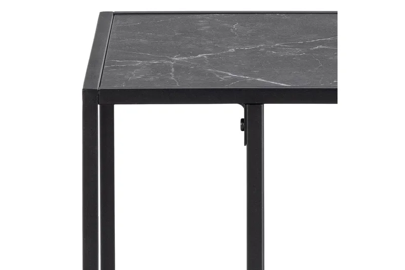 Elgrau Sidobord 43x43 cm - Svart - Möbler - Vardagsrum - Soffbord & vardagsrumsbord - Brickbord