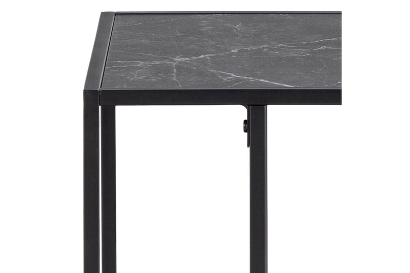 Elgrau Sidobord 43x43 cm - Svart - Möbler - Vardagsrum - Soffbord & vardagsrumsbord - Brickbord