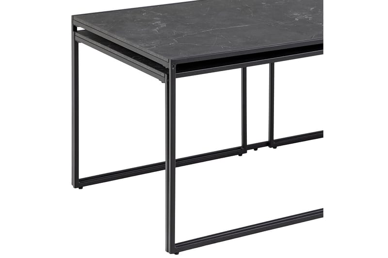 Elgrau Soffbord 120x60 cm - Svart - Möbler - Vardagsrum - Soffbord & vardagsrumsbord - Satsbord