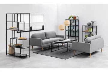 Elgrau Soffbord 120x60 cm - Svart - Möbler - Vardagsrum - Soffbord & vardagsrumsbord - Satsbord