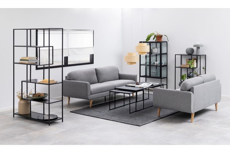 Elgrau Soffbord 120x60 cm - Svart - Möbler - Vardagsrum - Soffbord & vardagsrumsbord - Satsbord