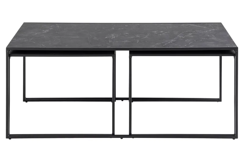 Elgrau Soffbord 120x60 cm - Svart - Möbler - Vardagsrum - Soffbord & vardagsrumsbord - Satsbord