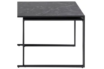 Elgrau Soffbord 120x60 cm - Svart - Möbler - Vardagsrum - Soffbord & vardagsrumsbord - Satsbord