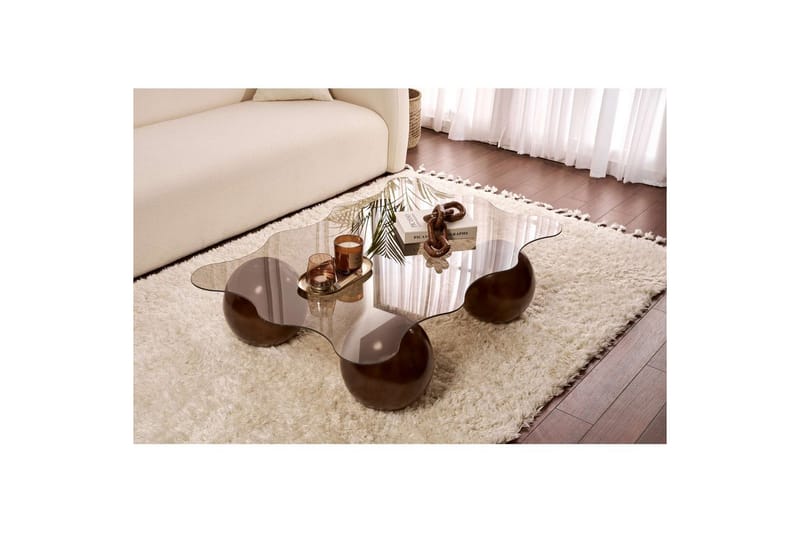 Elinville Soffbord 120 cm - Brun - Möbler - Vardagsrum - Soffbord & vardagsrumsbord - Soffbord