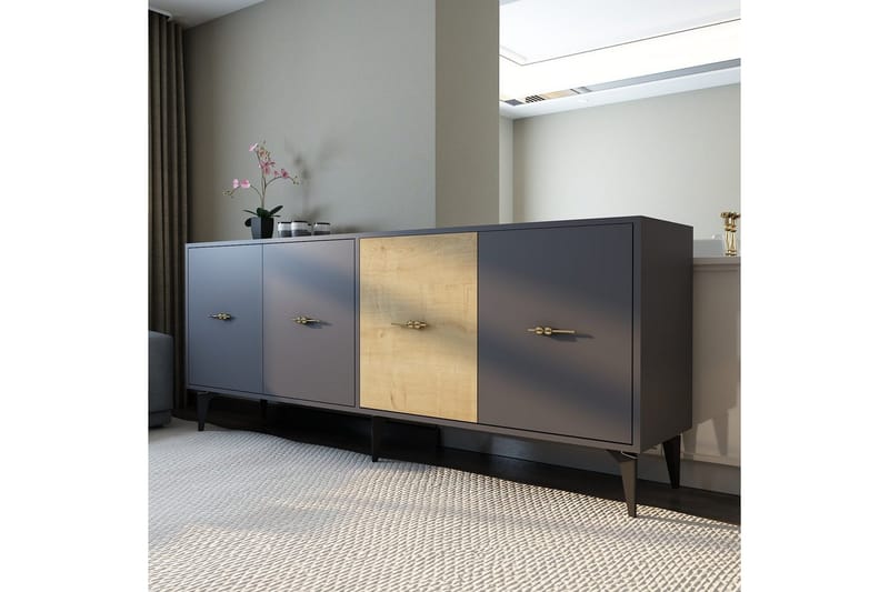 Elori Konsollbord 180 cm - Antracit - Möbler - Vardagsrum - Soffbord & vardagsrumsbord - Avlastningsbord & konsolbord