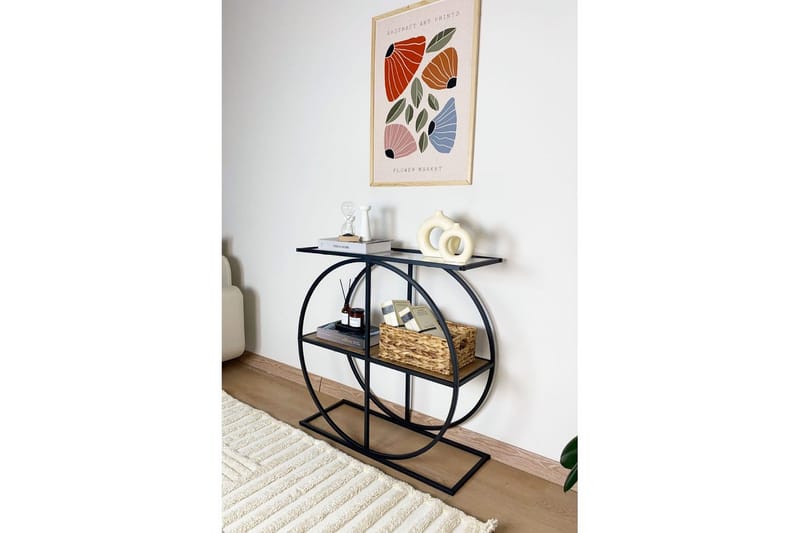 Ennuvolat Konsollbord 80 cm - Natur/Transparent - Möbler - Vardagsrum - Soffbord & vardagsrumsbord - Avlastningsbord & konsolbord