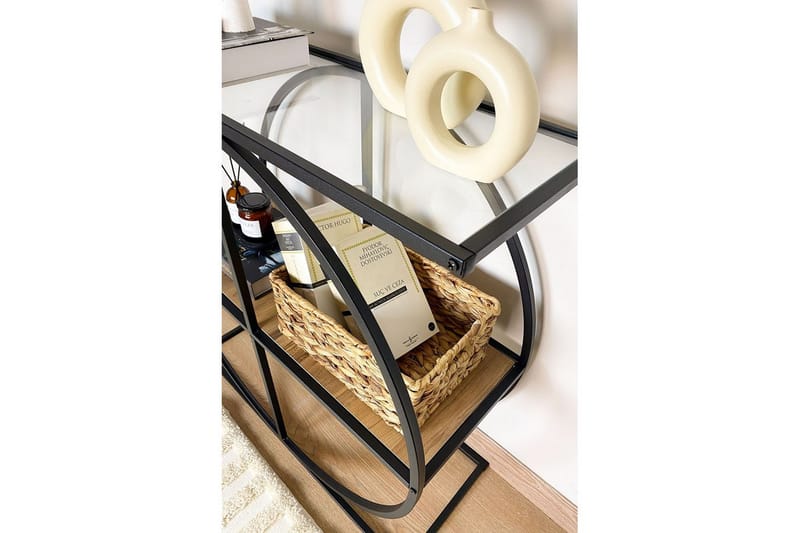 Ennuvolat Konsollbord 80 cm - Natur/Transparent - Möbler - Vardagsrum - Soffbord & vardagsrumsbord - Avlastningsbord & konsolbord