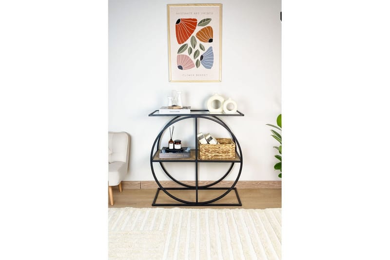 Ennuvolat Konsollbord 80 cm - Natur/Transparent - Möbler - Vardagsrum - Soffbord & vardagsrumsbord - Avlastningsbord & konsolbord