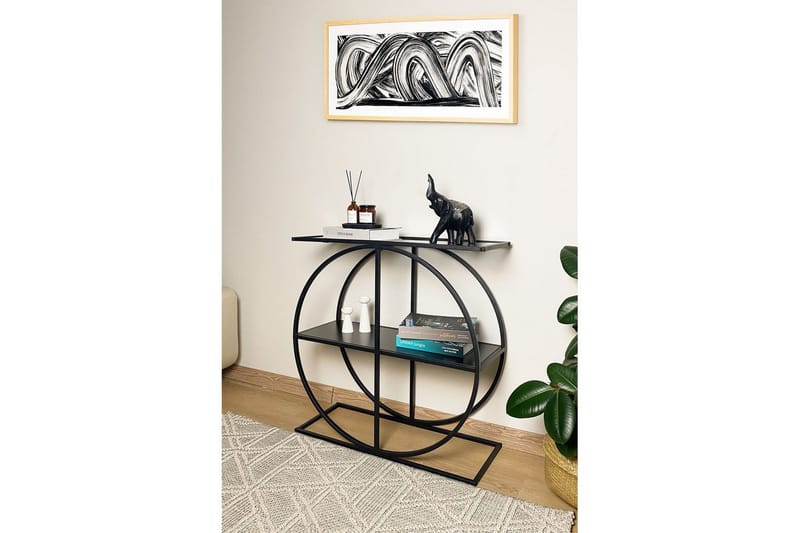 Ennuvolat Konsollbord 80 cm - Svart - Möbler - Vardagsrum - Soffbord & vardagsrumsbord - Avlastningsbord & konsolbord