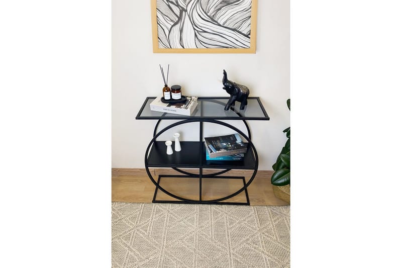 Ennuvolat Konsollbord 80 cm - Svart - Möbler - Vardagsrum - Soffbord & vardagsrumsbord - Avlastningsbord & konsolbord