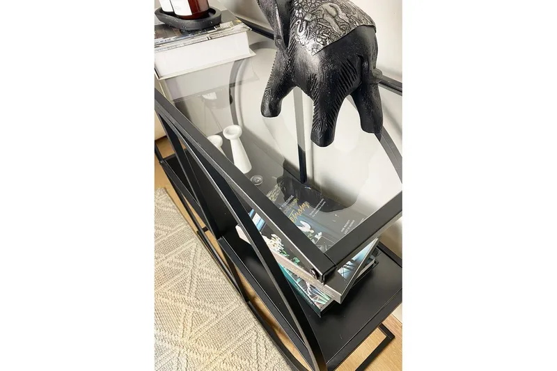 Ennuvolat Konsollbord 80 cm - Svart - Möbler - Vardagsrum - Soffbord & vardagsrumsbord - Avlastningsbord & konsolbord