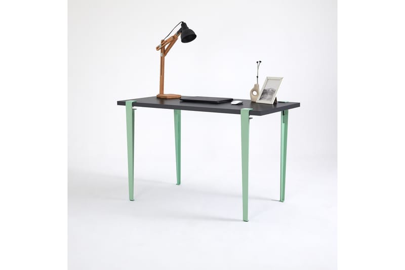 ERIDANOS Skrivbord 60x120 cm Svart/Blå - Skrivbord - Bord