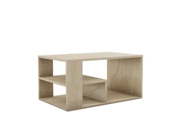 Eros Soffbord 80 cm Beige - Beige - Möbler - Vardagsrum - Soffbord & vardagsrumsbord - Soffbord