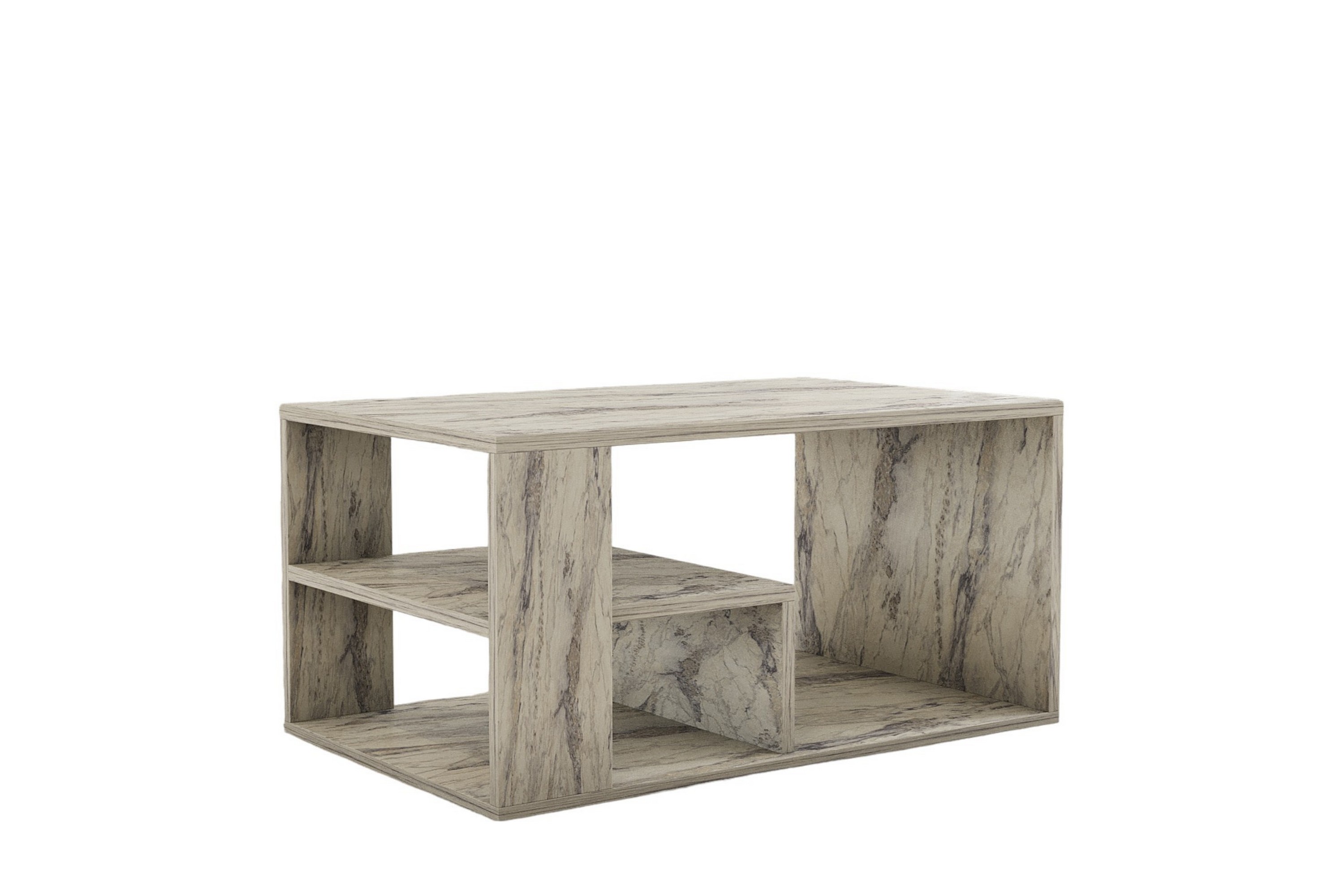 eros  soffbord 80 cm vit marmor -