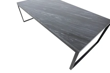 Estelle 120 cm Rektangulärt Soffbord i Sten med Slim Underrede - Grå - Möbler - Vardagsrum - Soffbord & vardagsrumsbord - Soffbord