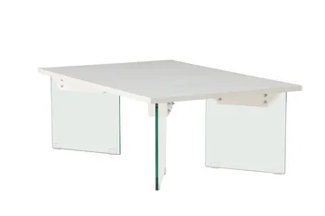 Ester Soffbord 80 cm - Vit - Möbler - Vardagsrum - Soffbord & vardagsrumsbord - Soffbord