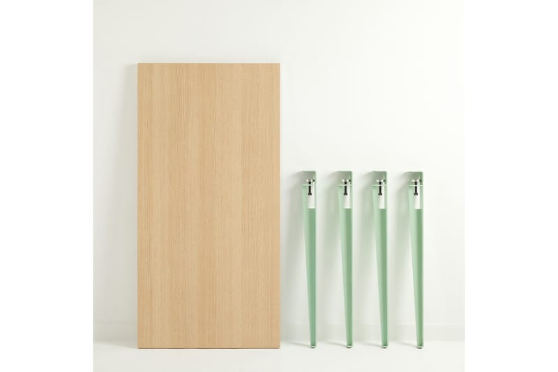 EUROTAS Matbord 120x60 cm Brun/Blå - Möbler - Matplats - Matbord & köksbord