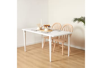 EUROTAS Matbord 120x60 cm Vit