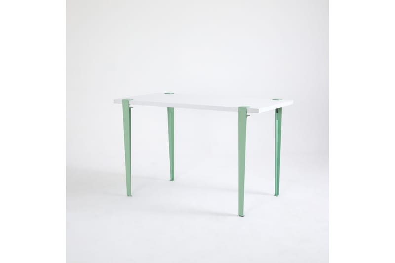EUROTAS Matbord 120x60 cm Vit/Blå/Grön - Bord - Matbord & köksbord