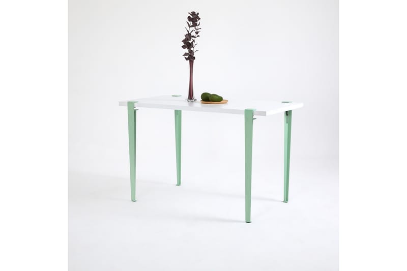 EUROTAS Matbord 120x60 cm Vit/Blå/Grön - Bord - Matbord & köksbord