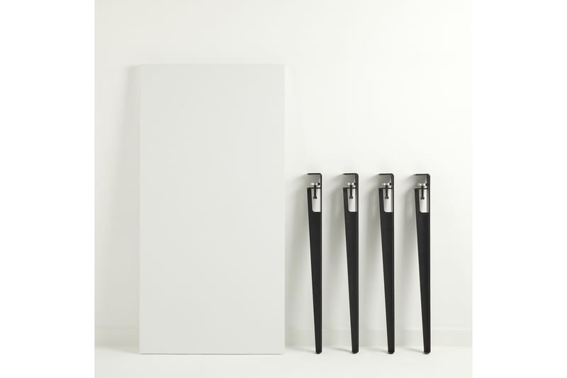 EUROTAS Matbord 120x60 cm Vit/Svart - Möbler - Matplats - Matbord & köksbord