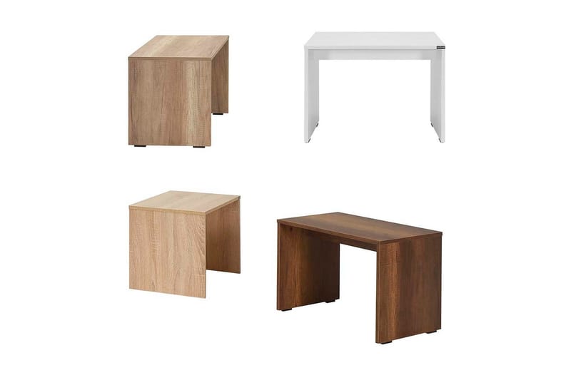 Evanthe Soffbord 60 cm - Vit - Möbler - Vardagsrum - Soffbord & vardagsrumsbord - Soffbord