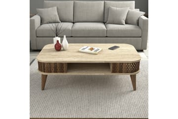 Eylul Soffbord 105 cm - Beige - Möbler - Vardagsrum - Soffbord & vardagsrumsbord - Soffbord