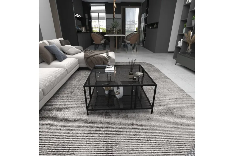 Ezer Soffbord 80 cm - Svart - Möbler - Vardagsrum - Soffbord & vardagsrumsbord - Soffbord