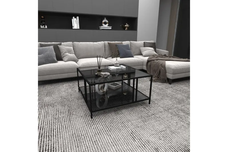 Ezer Soffbord 80 cm - Svart - Möbler - Vardagsrum - Soffbord & vardagsrumsbord - Soffbord