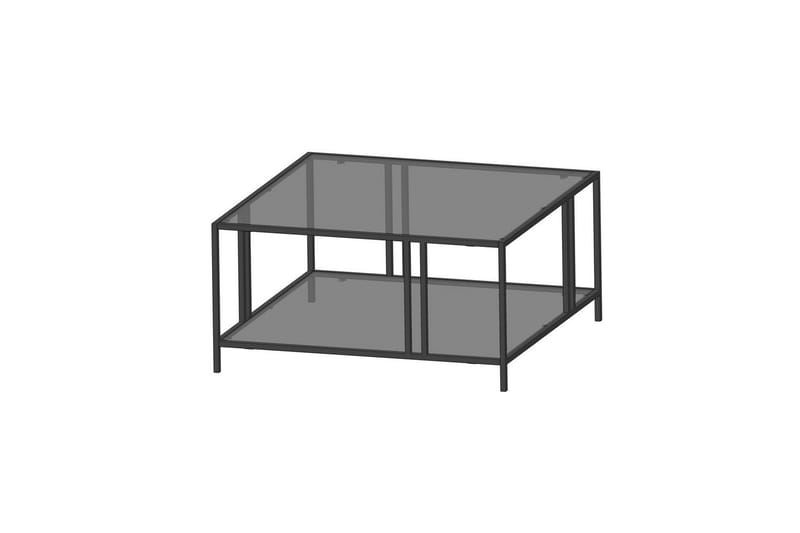 Ezer Soffbord 80 cm, Svart