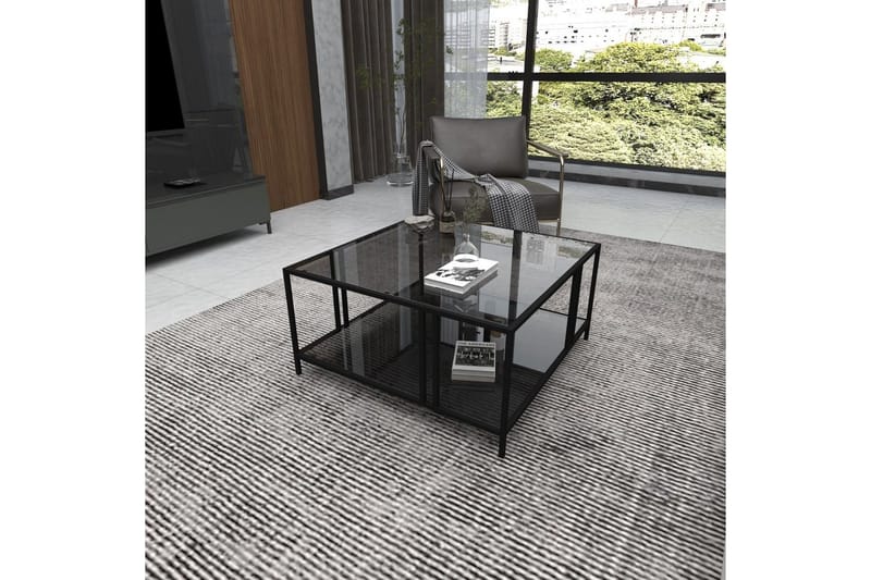 Ezer Soffbord 80 cm - Svart - Möbler - Vardagsrum - Soffbord & vardagsrumsbord - Soffbord