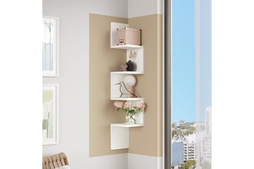 Ezzi Vägghylla 22 cm - Vit - Möbler - Vardagsrum - Soffbord & vardagsrumsbord - Avlastningsbord & konsolbord