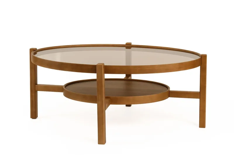 Fabrony Soffbord 110x48x80 cm - Valnöt - Möbler - Vardagsrum - Soffbord & vardagsrumsbord - Soffbord