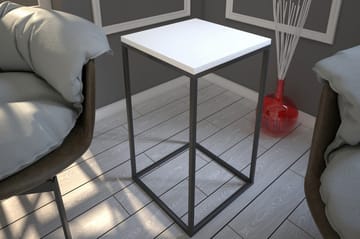 Falan Sidobord 35 cm - Vit - Möbler - Vardagsrum - Soffbord & vardagsrumsbord - Sidobord & lampbord