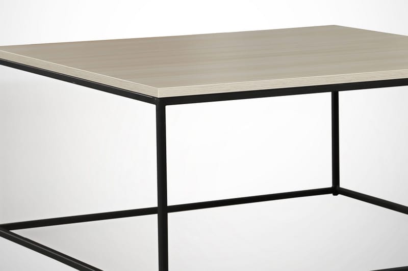 Falan Soffbord 75 cm - Vit/Svart - Möbler - Vardagsrum - Soffbord & vardagsrumsbord - Soffbord