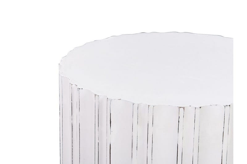 Farrimond Sidobord 45 cm - Vit - Möbler - Vardagsrum - Soffbord & vardagsrumsbord - Brickbord