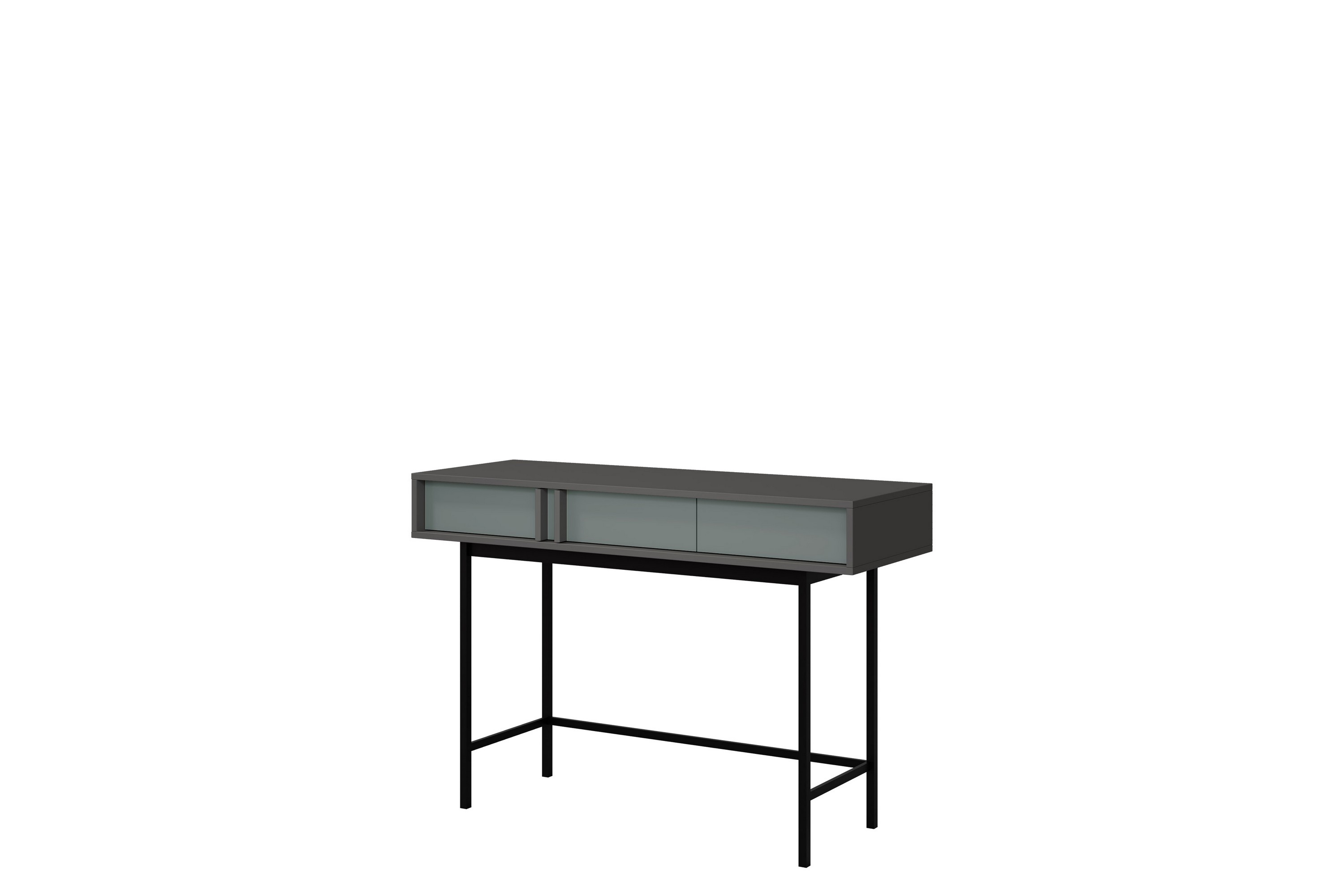 farshian konsollbord 123 cm - svart