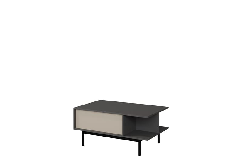 Farshian Soffbord 93 cm - Grå/Beige - Möbler - Vardagsrum - Soffbord & vardagsrumsbord - Soffbord