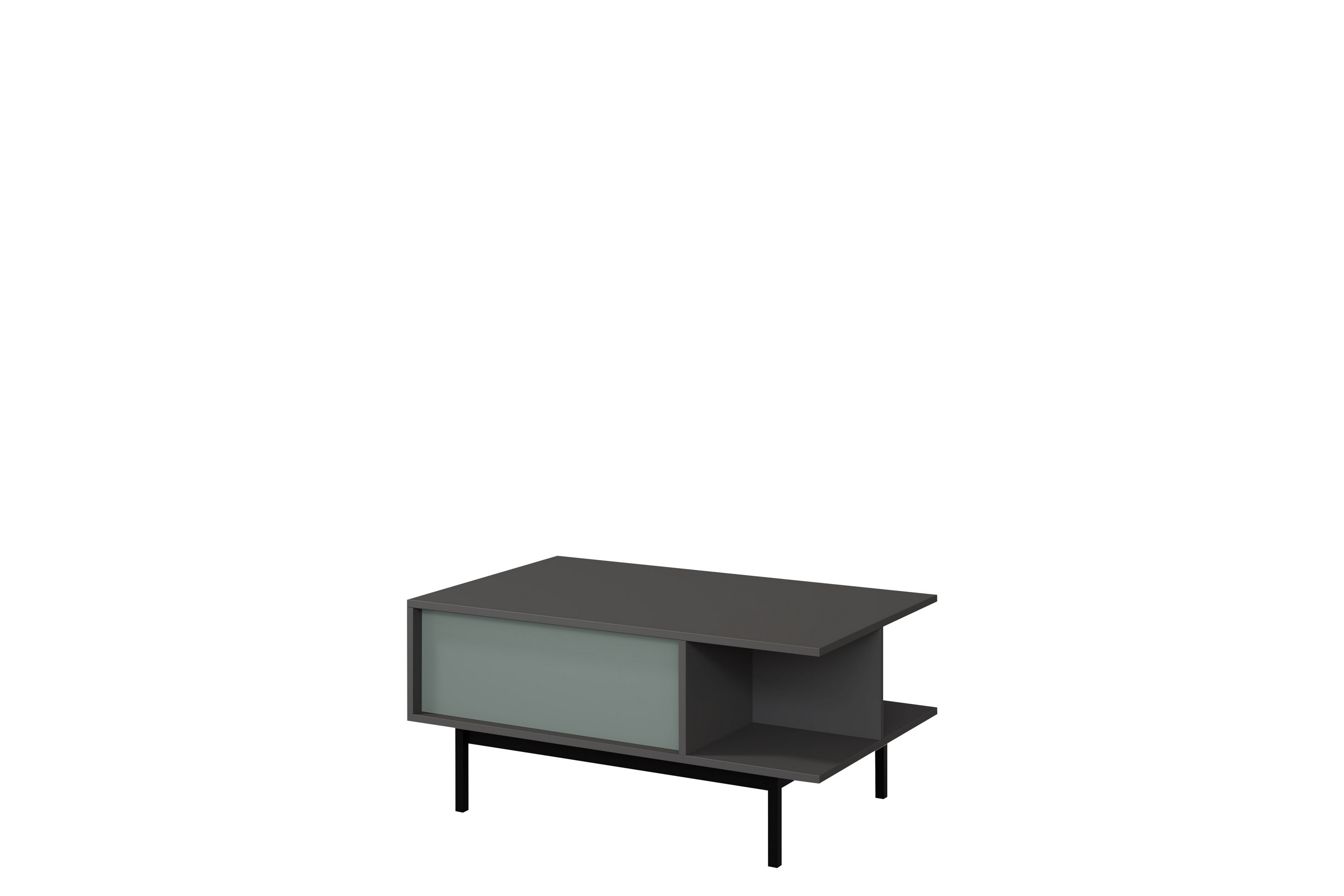 farshian soffbord 93 cm - grå/grön