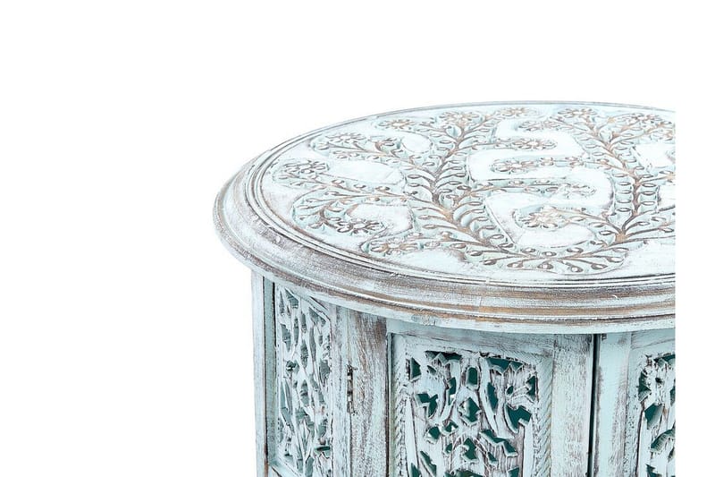 Favio Sidobord 45 cm - Blå - Möbler - Vardagsrum - Soffbord & vardagsrumsbord - Brickbord