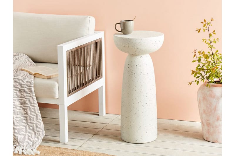 Fayanna Sidobord 33 cm - Vit - Möbler - Vardagsrum - Soffbord & vardagsrumsbord - Brickbord