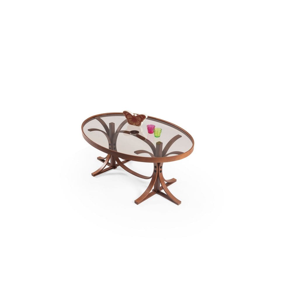 Faylin Soffbord 112 cm - M&ouml;rkbrun