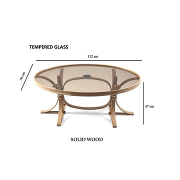 Faylin Soffbord 112 cm - Natur - Möbler - Vardagsrum - Soffbord & vardagsrumsbord - Soffbord