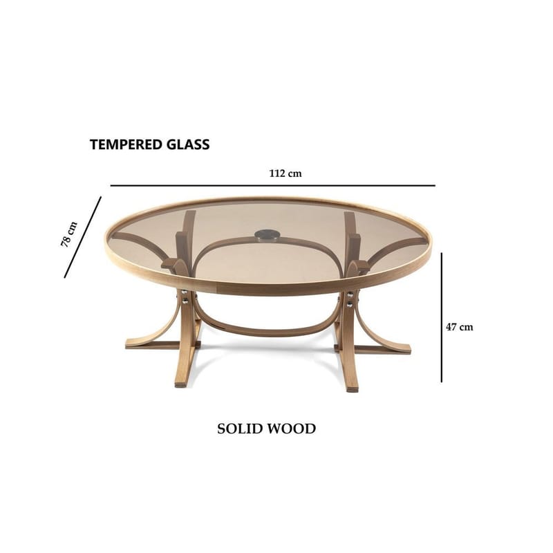 Faylin Soffbord 112 cm - Natur - Möbler - Vardagsrum - Soffbord & vardagsrumsbord - Soffbord