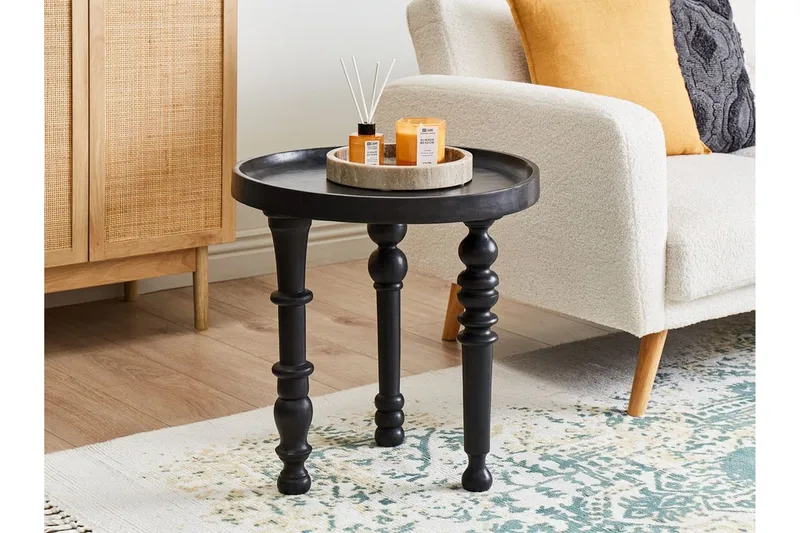 Faylinn Sidobord 52 cm - Svart - Möbler - Vardagsrum - Soffbord & vardagsrumsbord - Brickbord