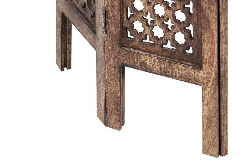 Fayola Sidobord 53 cm - Mörkt trä - Möbler - Vardagsrum - Soffbord & vardagsrumsbord - Brickbord