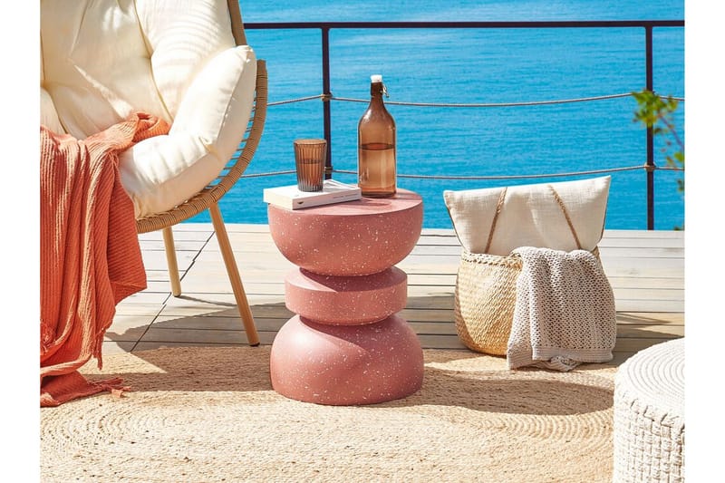 Felis Sidobord 37 cm - Röd - Möbler - Vardagsrum - Soffbord & vardagsrumsbord - Brickbord